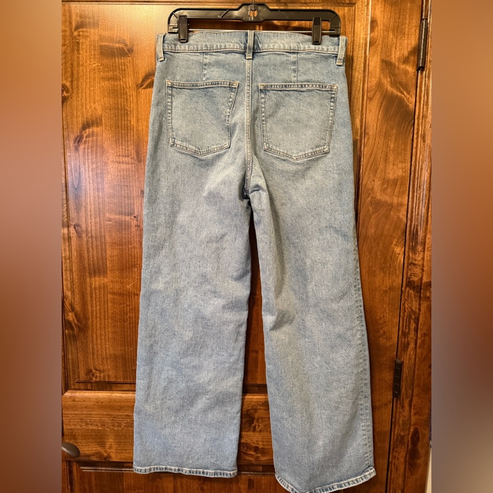 J. Crew slim Wide Leg Jeans - Picture 2 of 3